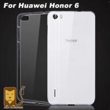 Чехол для huawei Honor 6 ультратонкие huawei Honor 6 Plus Прозрачная мягкая крышка TPU для huawei Honor 6 honor6 Plus задняя крышка GODGIFT 32367456002