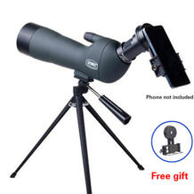 20-60x60 Zoom Монокуляр Профессиональный астрономический телескоп зеркальный бинокль зрительные трубы наблюдение за птицами с адаптером для штатива GOMU 32614729881