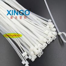 100 шт./упак. 5*500 мм Высококачественная ширина 4,8 мм белый черный (Национальный стандарт) самоблокирующиеся пластиковые нейлоновые кабельные стяжки, стяжка для провода xingo 32809641181