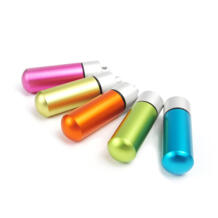 Разные цвета Водонепроницаемый Алюминий Pill Box открытый аварийное оборудование Дело Бутылка Кэш Держатель наркотиками Брелок Здоровье и гигиена IJOAIXZBS 32773425164