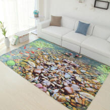Разноцветный 6 мм ультра-тонкий 3D ковер Гостиная Коврик для кофейного столика может быть настроен диван Коврики Спальня прямоугольный ковер Medit XINLANISNOW 32816364759