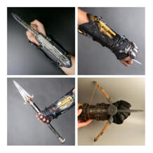 Горячая игра Assassinss Creed все скрытые лезвия рукав меч 1:1 Эдвард оружие Коннор ратохнхек: тон косплэй реквизит XintComic 33010458633