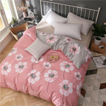 Новый 100% хлопок пододеяльник с цветами одеяло для кровати 220/240 twin полный размер король королева краткое стиль постельные принадлежности xuyongtong 32814740248