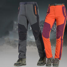 Водостойкие велосипедные брюки зимние мужские термальные лыжные брюки Трекинговые походные брюки ветрозащитные тактические брюки S-5XL GEORGEM 32951648308