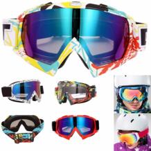 Лыжный Спорт Очки линзы UV400 Анти-Туман Лыжные очки снег Лыжный спорт Сноуборд мотокросс очки лыжные Маски для век или очки для зимы 5 Цвета WOOKRAYS 32840188355