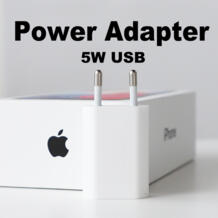 Оригинальный Plug AC/DC 5 Вт USB адаптер для путешествий стены зарядное устройство для iPad, iPhone 5/6/6s/7 (простой пакет) Apple 32864863472
