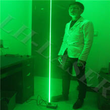 На заказ 532 нм 100 МВт толстый Луч лазерная основа Лазерная ножка Двойной лазерный меч лазерные люди шоу LH-LASER 32550069771