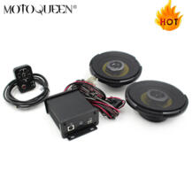 12 V Bluetooth мотоцикл WMA MP3 плеер, скутере, усилитель звука FM радио с коаксиальные динамики MotoQueen 32336780715