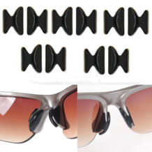 Высокого качества, полезный 5 пар Мягкая Нескользящая силиконовая носовая фиксирующая Накладка для очков очки солнцезащитные очки Бесплатная доставка KLASSNUM 32791722883
