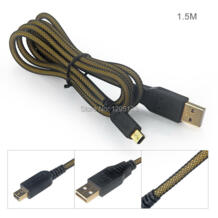1.5 м позолота Порты и разъёмы USB кабель для 2DS для Ndsill/ndsi для старых и новых версии 3DS 3ds LL 3DS XL зарядка через USB Зарядное устройство кабель-in Кабели from Бытовая электроника on Aliexpress.com | Alibaba Group GMAXFUN 32783474655