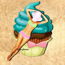 Летнее круглое пляжное полотенце из микрофибры для душа, банное полотенце S десерт торт с принтом, купальный костюм, накидка, шаль, Йога, пляжный коврик для взрослых WHQ 32813482862