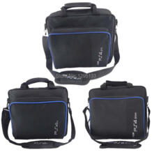 PS4 Pro тонкая игра Sytem дорожная сумка холст чехол защищает плечо сумка Сумочка для sony Игровые приставки 4 консоли и аксессуары GMAXFUN 32837061217