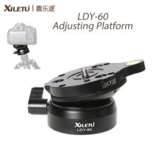 LDY-60 регулирующая платформа для штатива монопод полусфера база панорамная головка 1/4 "-3/8" винтовые аксессуары для фотосъемки XILETU 32759494751