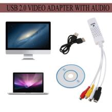 ТВ высокого качества DVD адаптер VHS Easycap USB 2,0 видео плата для захвата звука адаптер для Win7/8 карта видеозахвата конвертер Leepsom 32830361261
