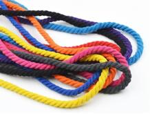 8 мм натуральный хлопок веревка декоративная тройной витой шнурок хлопок шнур 15 видов цветов хлопок упаковка веревки Шнуры художественных промыслов Вышивание PALMYBEST 32675434332