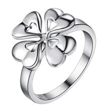 2019 новые милые ювелирные изделия фантазийные кольца четырехлистный клевер кольцо, перстень из нержавеющей стали для женщин и мужчин #6 #7 #8 #9 AR192 Say 1096857226