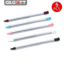 5 шт цветов металлический складной стилус сенсорная ручка для nintendo 3DS GILGOTT 32820419234