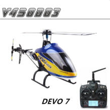 Walkera V450D03 6-осевой гироскоп Flybarless 3D вертолет с передатчиком DEVO 7 RTF 2,4 ГГц WALKERA(dianzi) 1905371543