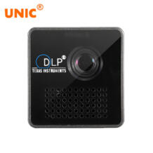 Прямая поставка P1 P1 + WI-FI Беспроводной светодио дный Пико смарт-мини-проектор, Miracast DLNA ручной видео Proyector Beame UNIC 32843665230