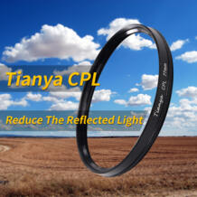 Tianya CPL 67 77 мм cpl круговой поляризатор c-поляризатор фильтр 37 40,5 43 49 52 55 58 62 72 82 мм солнцезащитные очки c-поляризованный фильтр WTIANYA 32610711570