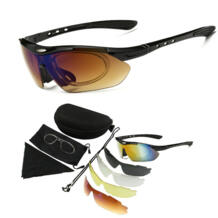 Спорт на открытом воздухе походные очки Кемпинг Охота тактические очки Велоспорт очки Рыбалка солнцезащитные очки с 5 линзами GHOSTFOX 32879313874