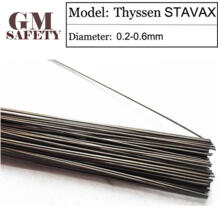 GM безопасности лазерной сварки Провода Тиссен stavax лазерной сварки 0.2/0.3/0.4/0.5/0.6 мм лазерной электродная проволока и ремонт Провода S F044 GM SAFETY 32696335245