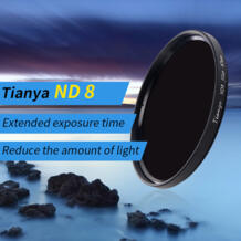 Tianya ND8 ND32 фильтр 67 77 мм ND8 0,9 шаг 3 шаг нейтральной плотности ND фильтр 37 40,5 43 49 46 52 58 62 72 82 мм ND1.5 шаг фильтр WTIANYA 32608726469
