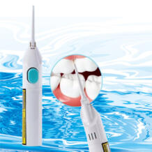Портативный Мощность нить струи воды зубные Flosser глубокий отбелить зуб без батареи зубной Уход за полостью рта очистки комплект отбеливания зубов ximalong 32916476121