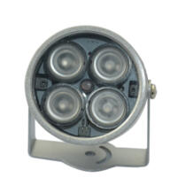 1 шт. 4 высокой светодио дный мощности светодиодный осветитель ИК свет видеонаблюдения ИК инфракрасного ночного видения для камеры наблюдения wifi камера MS-moto 1936881748