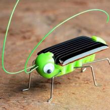 Забавный 1 шт. Солнечный Мощность энергия насекомых Кузнечик крикет дети игрушки развивающие Рождественский подарок солнечная новинка игрушка для детей gleeooy 32912505499
