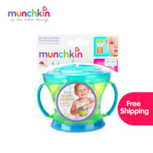 Snack Catcher food Cup 1pk Бесплатная доставка по всему миру цвета случайная отправка безопасный ребенок дети еда Закуски чашка BPA-free munchkin 32833506392