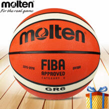 Расплавленный Баскетбольный мяч размер 6 человек женщина GR6 Обучение Профессиональные игры уличный Баскет баллы baloncesto Molten 32916905624