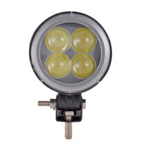 круглый светодиодный прожектор 12 Вт 12 В 960LM Автомобильная световая балка в качестве рабочего света Точечные светильники для лодок Рыбалка внедорожник светодиодный прожектор GERUITE 32804161801