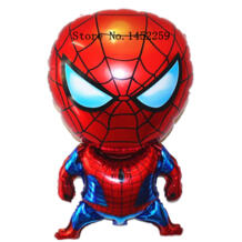 Бесплатная доставка, 1 шт. алюминиевый шары воздушные шары партии оформлены и меблированы Человек-паук детские игрушки оптом r-018 XXPWJ 32319478382
