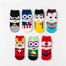 Коллекция 2019 года, 1 пара коротких носков с супергероями для детей и подростков детские носки с изображением Капитана Америка для мальчиков, лодка для взрослых, носки с изображением Человека паука|Носки| | АлиЭкспресс beikinyuans 4000082373770